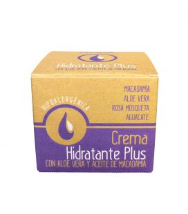 Crema Hidratante Plus con Aloe y Aceite de Nuez Macadamia